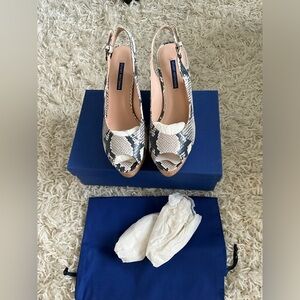 Stuart Weitzman - Jean Cork Wedge - 8.5